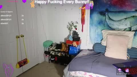 Snapshot of bunnycheekz chatting on 02.06.25 Tokki bunny online show from 02.06.25