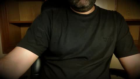 Snapshot of burlymonster chatting on 11.13.25 Hairy Arabian online show from 11.13.25