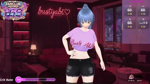 Snapshot of bustyabi chatting on 01.16.26 Abi online show from 01.16.26