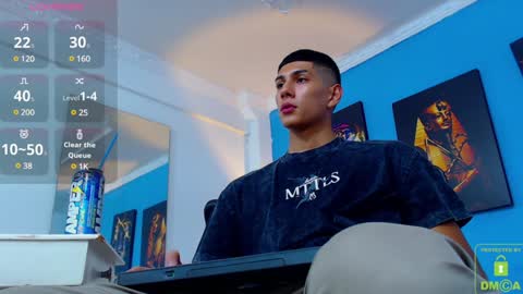 Snapshot of calavalerio chatting on 01.06.25 Valerio online show from 01.06.25