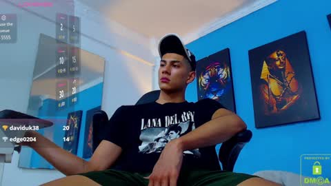 Snapshot of calavalerio chatting on 01.07.25 Valerio online show from 01.07.25