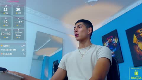 Snapshot of calavalerio chatting on 01.16.25 Valerio online show from 01.16.25