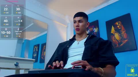 Snapshot of calavalerio chatting on 01.27.25 Valerio online show from 01.27.25