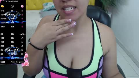 Snapshot of candiapole chatting on 01.15.25 Candy  online show from 01.15.25