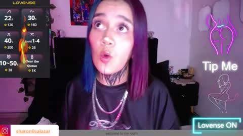 Snapshot of candy_scarce16 chatting on 02.22.26 Sharon online show from 02.22.26