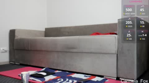 Snapshot of carmela_fox chatting on 09.10.25 Carmela online show from 09.10.25