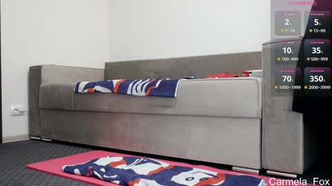 Snapshot of carmela_fox chatting on 09.13.25 Carmela online show from 09.13.25