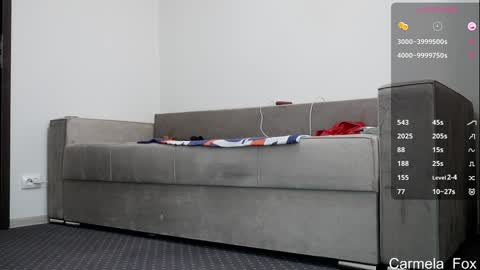 Snapshot of carmela_fox chatting on 10.19.25 Carmela online show from 10.19.25