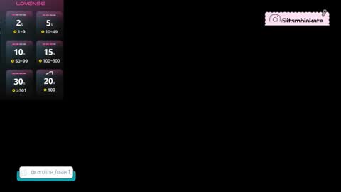Snapshot of caroline_foster1 chatting on 10.24.25 caroline_foster1 online show from 10.24.25