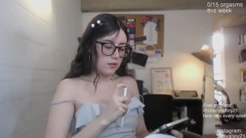 Snapshot of cherrybunny21 chatting on 03.13.26 Sarah Prez online show from 03.13.26