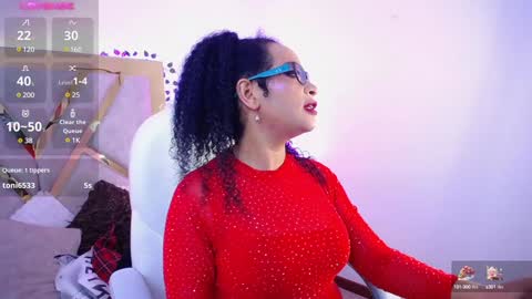 Snapshot of cintia_holms chatting on 01.24.25 Cintia online show from 01.24.25