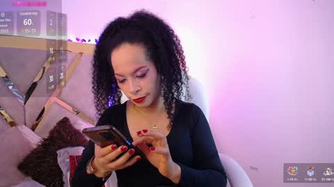 Snapshot of cintia_holms chatting on 01.25.25 Cintia online show from 01.25.25