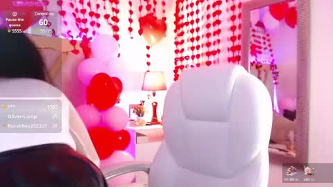 Snapshot of cintia_holms chatting on 02.15.25 Cintia online show from 02.15.25