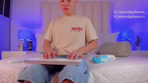 Snapshot of cody_johnsonn_ chatting on 01.02.25 CODY online show from 01.02.25