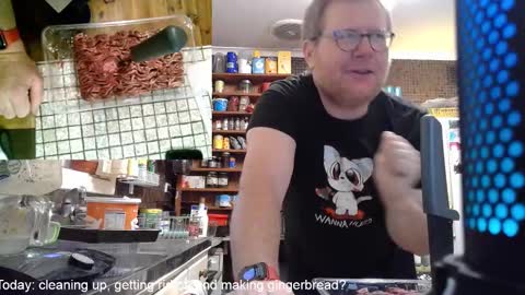 Cookie - I do cooking streams occasionally. Next stream  online show from 01.04.25