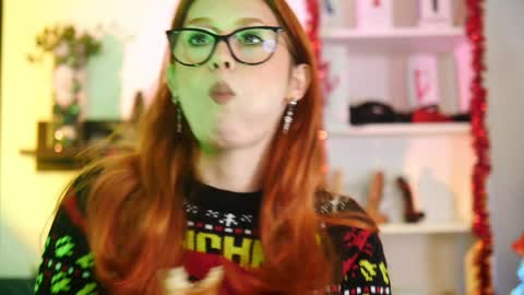 Snapshot of coolteacher chatting on 12.18.24 Ginger The Cringer online show from 12.18.24