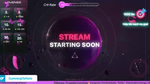 Snapshot of cummingtoparis chatting on 02.21.25 Cumming To Mistress Isabella Cummings online show from 02.21.25