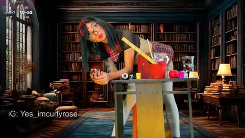 Snapshot of curlyrose_ chatting on 10.31.25 Rose online show from 10.31.25