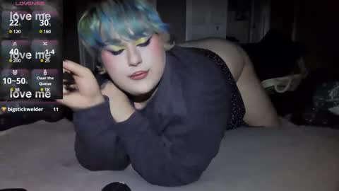 Snapshot of curvygothfemboy chatting on 02.02.25 Curvygothfemboy online show from 02.02.25