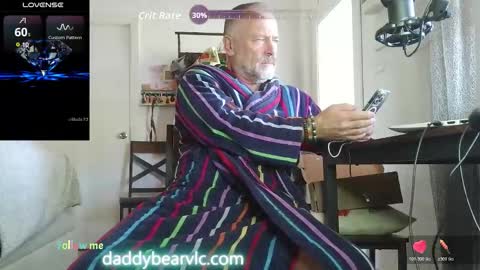 DaddyBear online show from 11.25.25