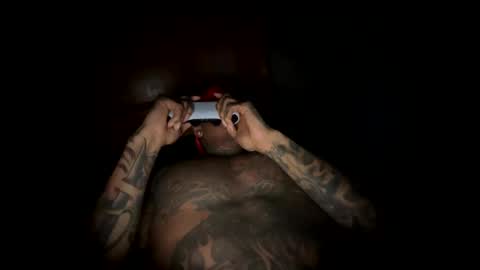 sexy tatted king bbc online show from 03.23.26