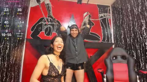 Snapshot of damian_and_tiana chatting on 10.21.25 damian_and_tiana online show from 10.21.25