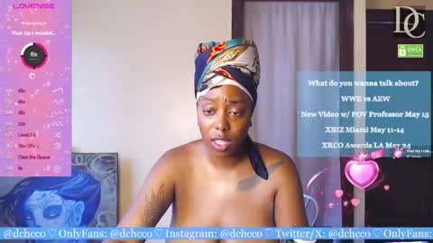 Snapshot of dchcco chatting on 05.05.26 Duchess Coco - Coco Puffs online show from 05.05.26