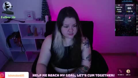 Snapshot of destroyall420 chatting on 12.29.24 Lola Bdsm and fries online show from 12.29.24