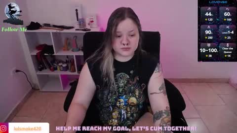 Snapshot of destroyall420 chatting on 02.16.25 Lola Bdsm and fries online show from 02.16.25