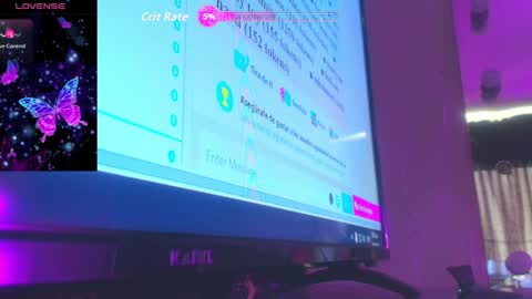 Snapshot of dollfire_bigass chatting on 04.01.26 ginna online show from 04.01.26