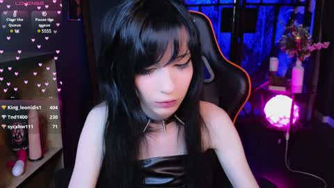 Snapshot of draculaura_ chatting on 01.29.25 Draculaura online show from 01.29.25