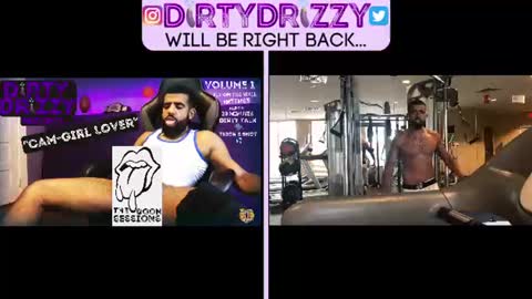 Snapshot of drizzys_room chatting on 07.27.26 DirtyDrizzy online show from 07.27.26