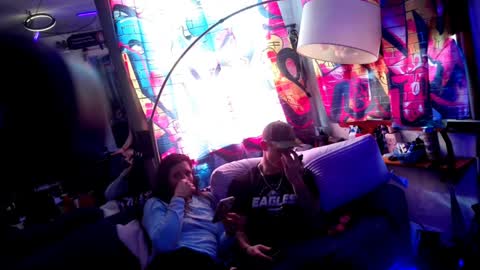 Snapshot of eandj8786 chatting on 01.01.25 Kryztal Klear Jaxx online show from 01.01.25