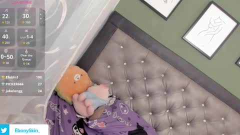 Snapshot of ebonyskinn chatting on 09.20.25 ebonyskinn online show from 09.20.25