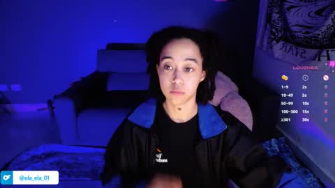 Snapshot of ela_0 chatting on 12.03.24 Ela Help me reach 100 thumbs up online show from 12.03.24