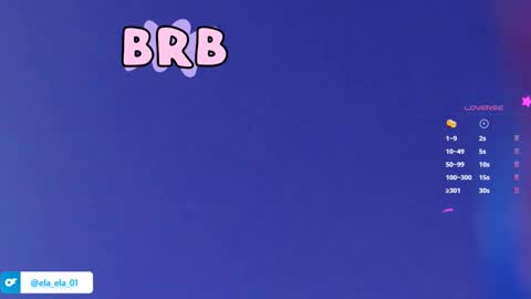 Snapshot of ela_0 chatting on 12.11.24 Ela Help me reach 100 thumbs up online show from 12.11.24