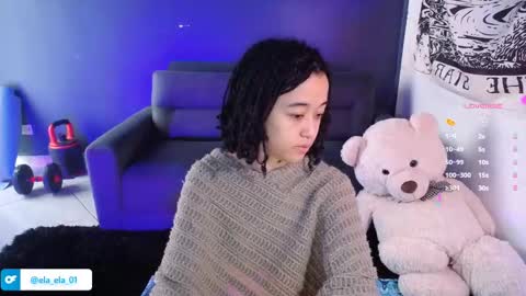 Snapshot of ela_0 chatting on 12.17.24 Ela Help me reach 100 thumbs up online show from 12.17.24