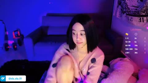 Snapshot of ela_0 chatting on 12.18.24 Ela Help me reach 100 thumbs up online show from 12.18.24