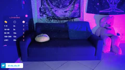 Snapshot of ela_0 chatting on 01.16.25 Ela Help me reach 100 thumbs up online show from 01.16.25