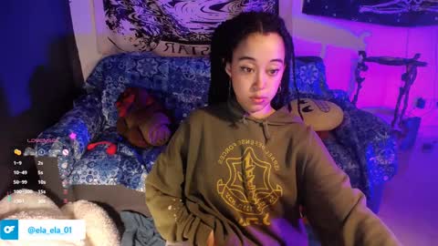 Snapshot of ela_0 chatting on 02.05.25 Ela Help me reach 100 thumbs up online show from 02.05.25