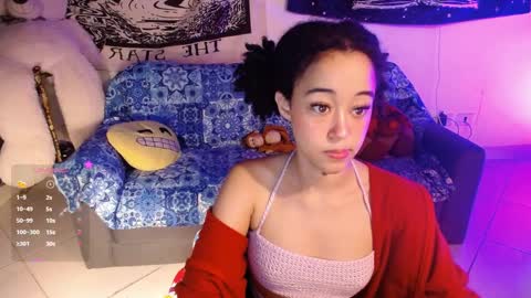 Snapshot of ela_0 chatting on 02.14.25 Ela Help me reach 100 thumbs up online show from 02.14.25