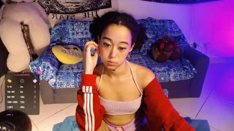 Snapshot of ela_0 chatting on 02.14.25 Ela Help me reach 100 thumbs up online show from 02.14.25