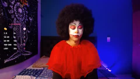 Snapshot of ela_0 chatting on 10.16.25 Ela Help me reach 100 thumbs up online show from 10.16.25