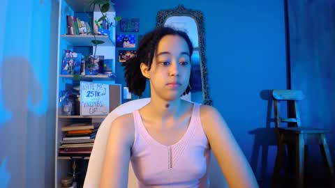 Snapshot of ela_0 chatting on 11.20.25 Ela Help me reach 100 thumbs up online show from 11.20.25