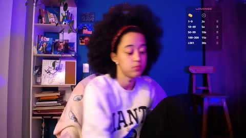 Snapshot of ela_0 chatting on 12.01.25 Ela Help me reach 100 thumbs up online show from 12.01.25