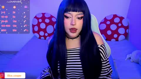 Snapshot of elicecooper chatting on 02.08.26 Elice Cooper new account online show from 02.08.26