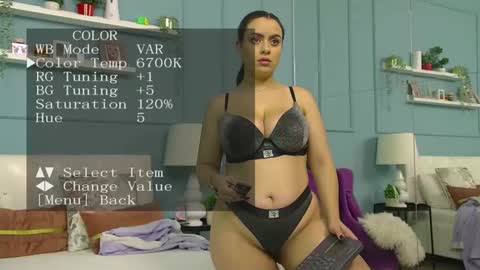 Snapshot of eliza_ibara chatting on 01.21.25 Eliza online show from 01.21.25