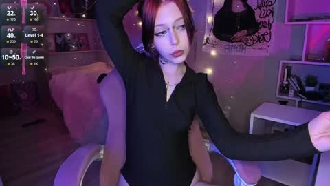 Snapshot of eliza_sadcat chatting on 01.22.25 Elizabeth online show from 01.22.25