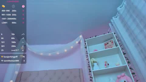 Snapshot of ely_cherry18 chatting on 10.18.25 Ely online show from 10.18.25