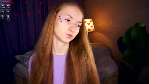 Snapshot of emmalaflame chatting on 02.23.25 Emma day  Wendy night online show from 02.23.25